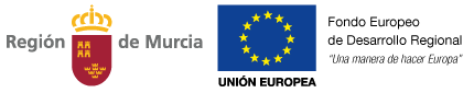 logotipos de la CCAA Región de Murcia y la UE
