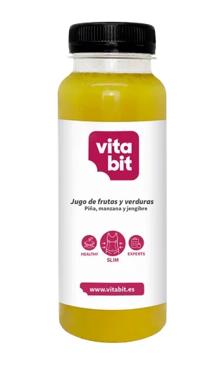 Jugo de piña, manzana y jengibre Vitabit