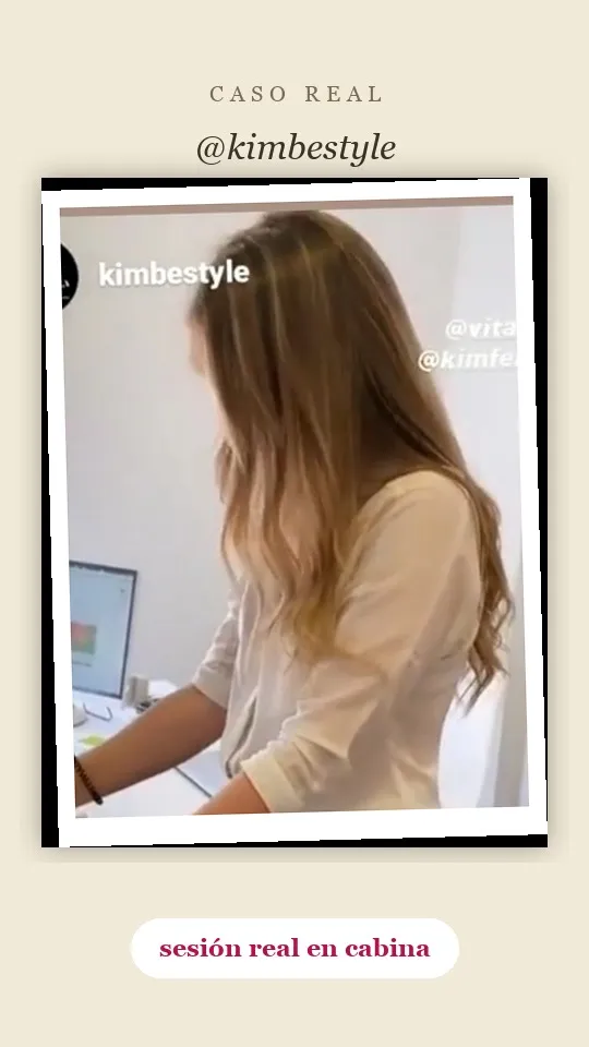 Caso real Vitabit @kimbestyle, sesión real en cabina